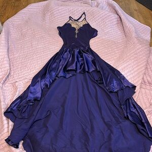 Lyrical purple solo dance costume